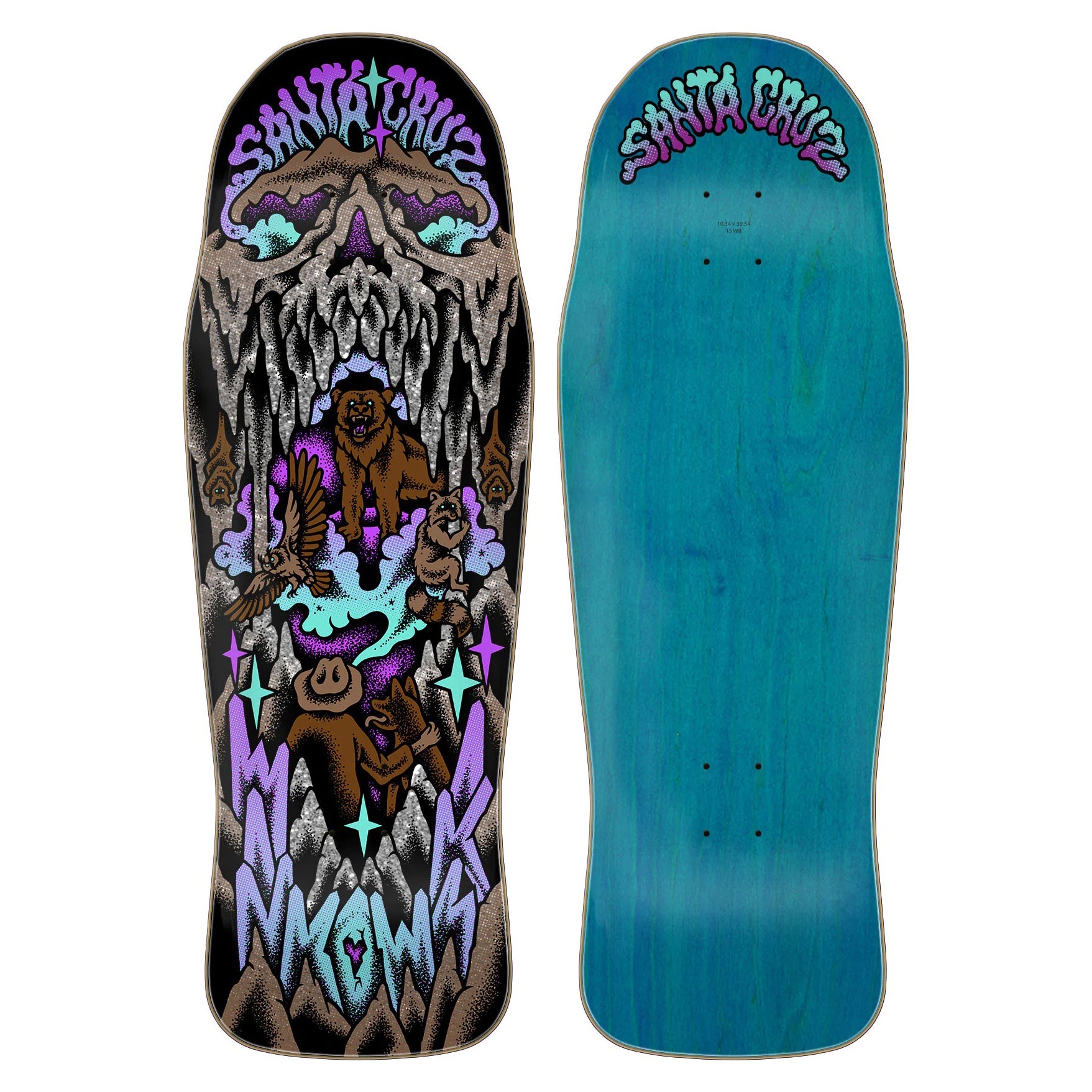 Tabla Skate Santa Cruz Winkowski Crystal Cave 10.34