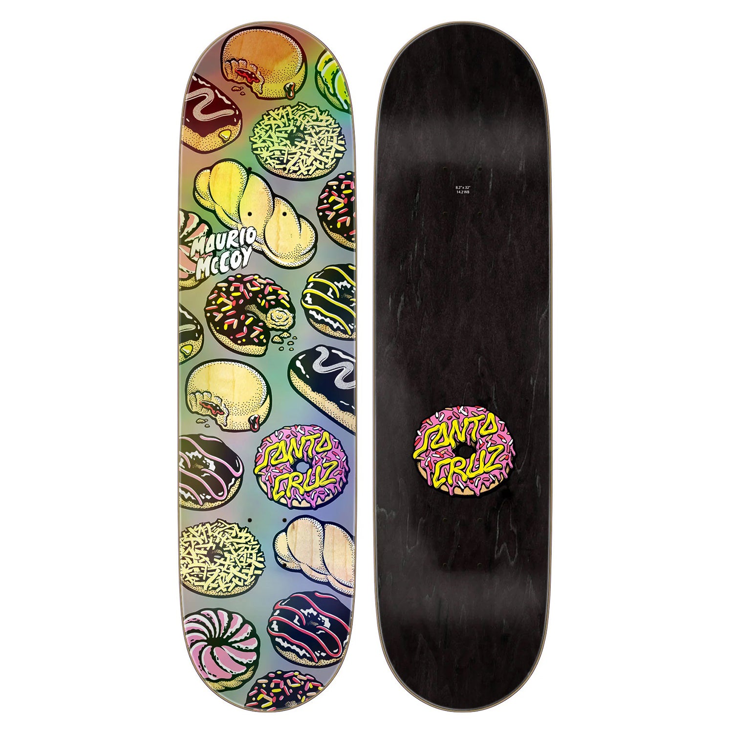 Tabla Skate Santa Cruz McCoy Donuts Twin Pro 8.2 + Lija