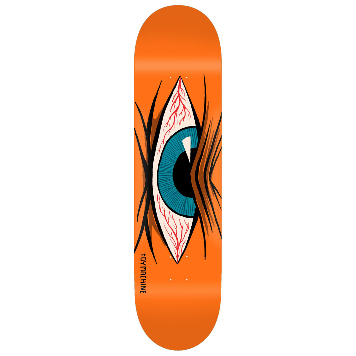 Tabla Skate Toy Machine Mad Eye Orange 8.38 + Lija