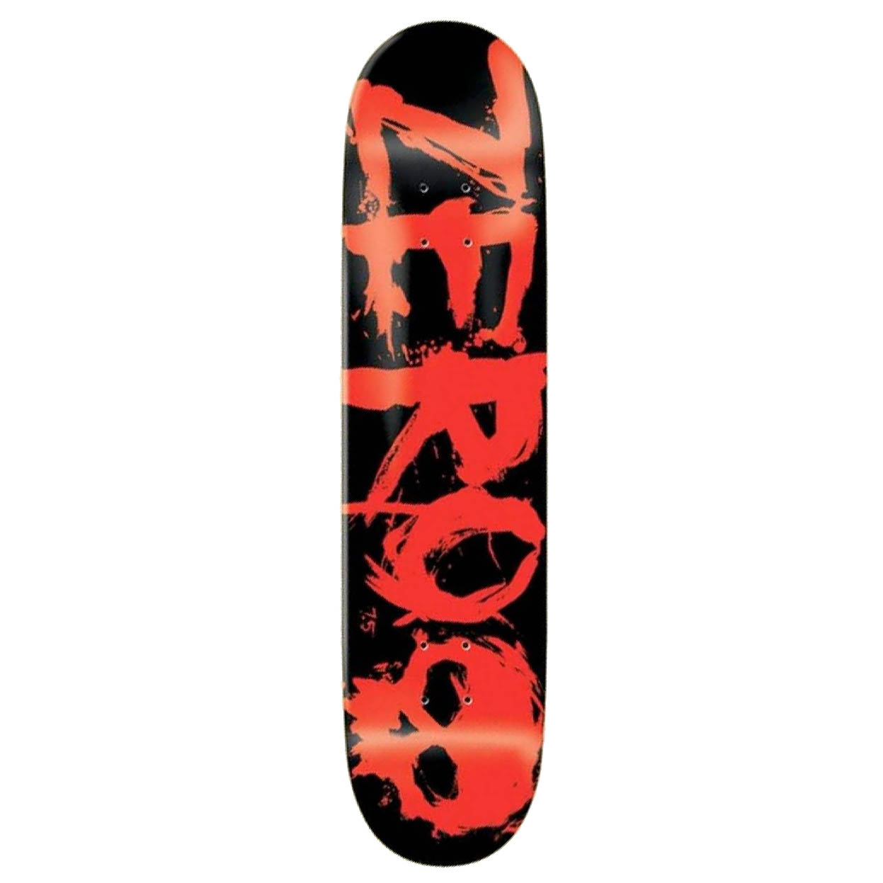 Tabla Skate Zero Blood Black Red 8.0 + Lija