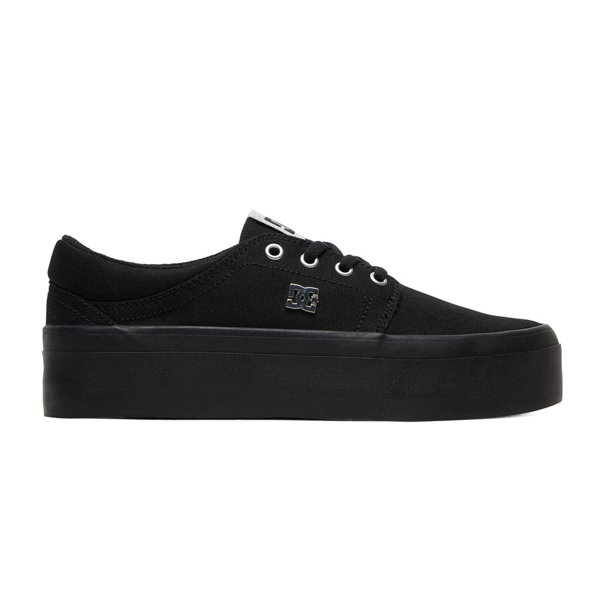 Zapatillas DC Shoes Trase Platform TX Black Silver