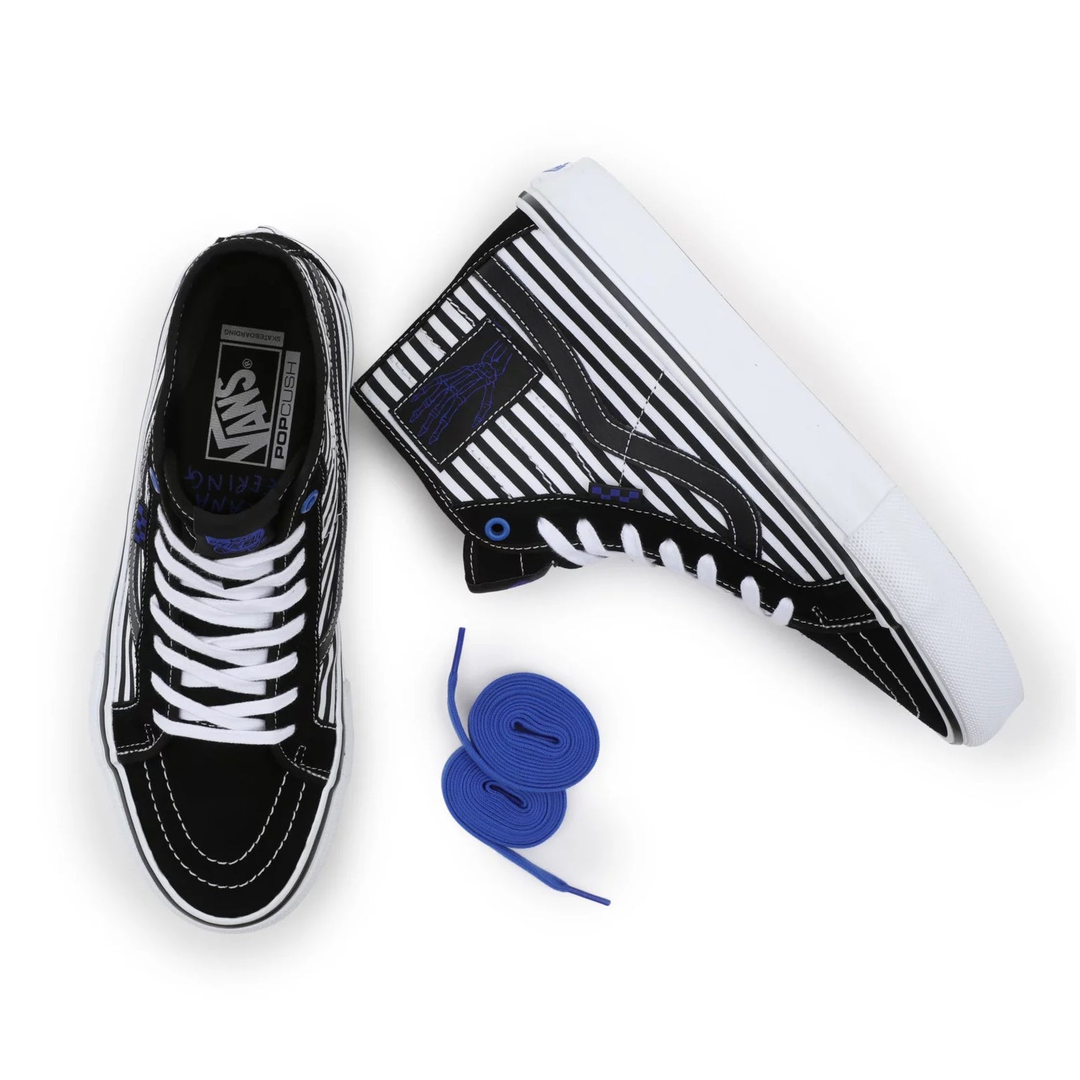 Zapatillas Vans Skate Sk8-Hi Breana Geering Black White